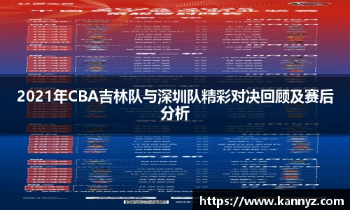 2021年CBA吉林队与深圳队精彩对决回顾及赛后分析